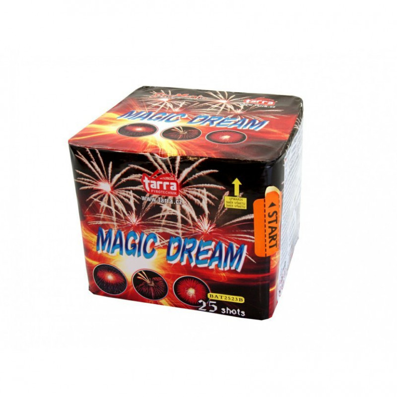 Kompaktní ohňostroj MAGIC DREAM 25 ran 23mm