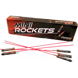 Rakety MINI ROCKETS 50ks